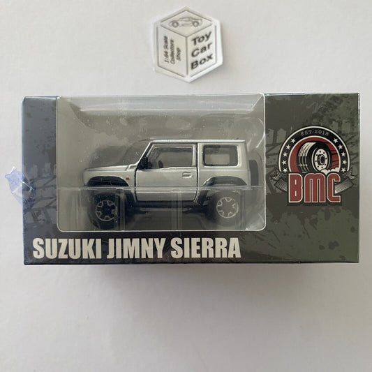 BM CREATIONS - Suzuki Jimny Sierra JB74 (1:64 Scale - Silver- LHD) N66