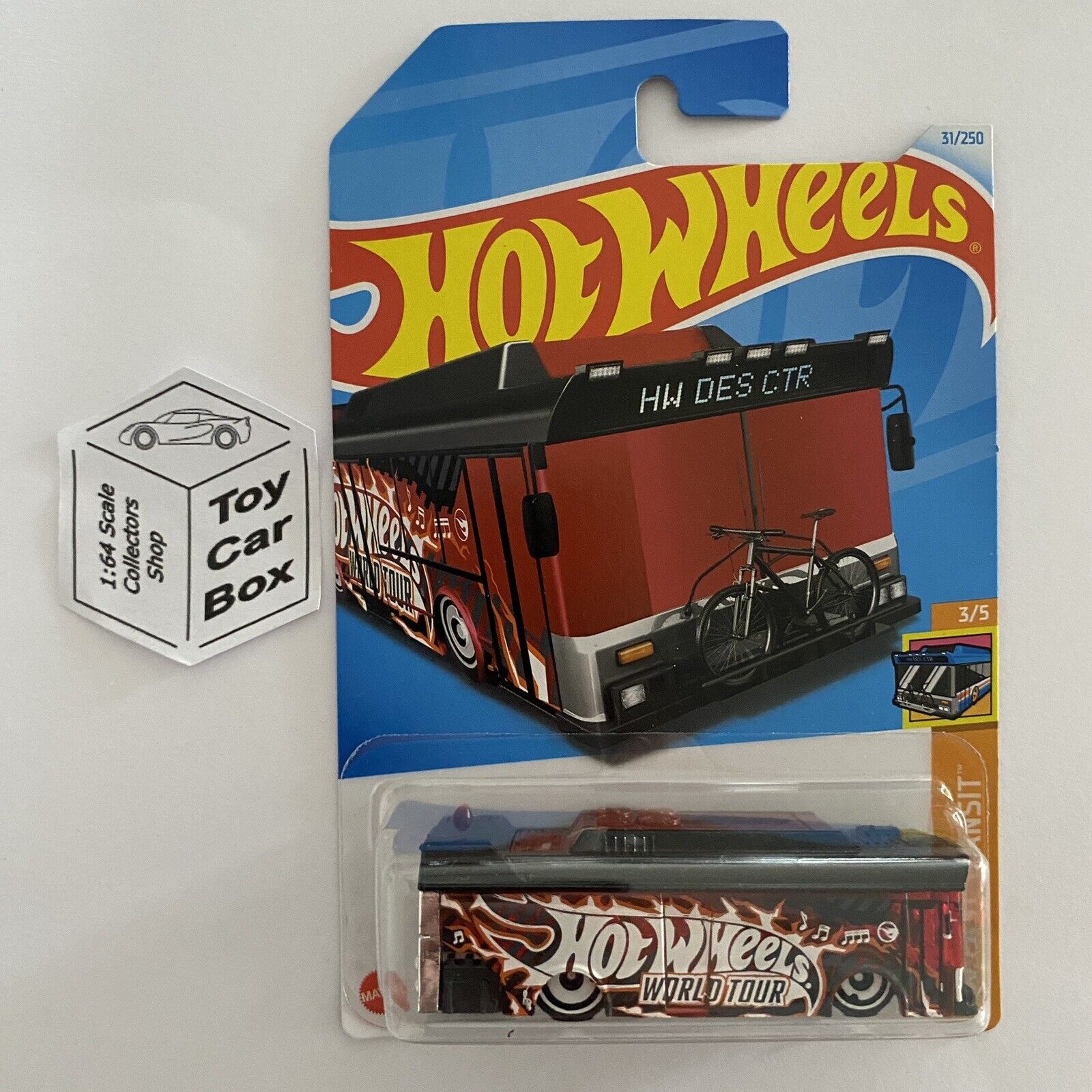 2024 HOT WHEELS #13 - Ain’t Fare (Case B Treasure Hunt - Long Card) B0 ...