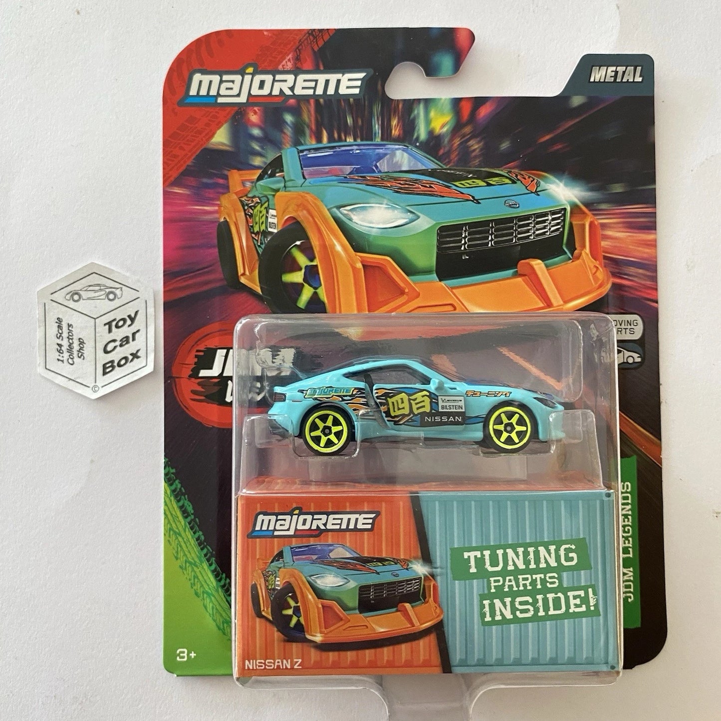 MAJORETTE Nissan Z / RZ34 (Blue - JDM Legends Deluxe & Tuning Parts) G69