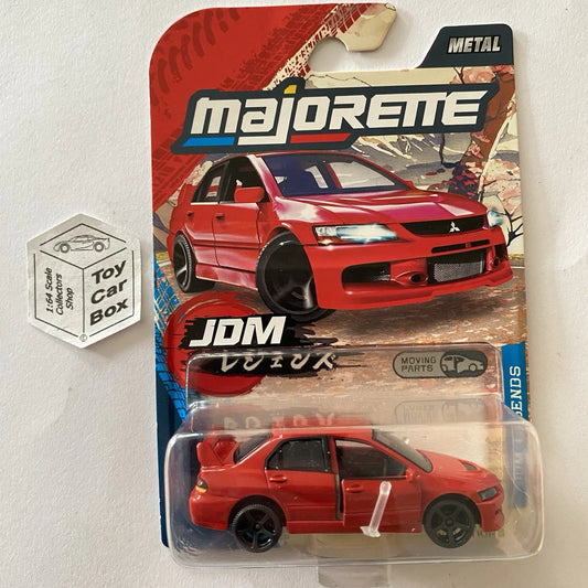 MAJORETTE Mitsubishi Lancer Evo 9 (Red - JDM Legends / Japan Series - 1:64*) E38