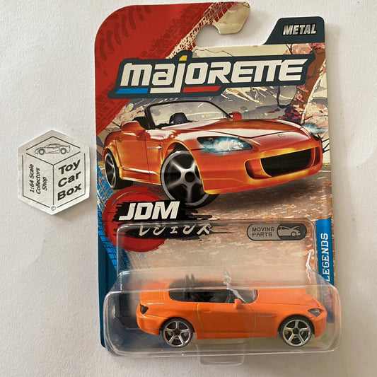 MAJORETTE Honda S2000 (Orange - JDM Legends / Japan Series - 1:64*) E38