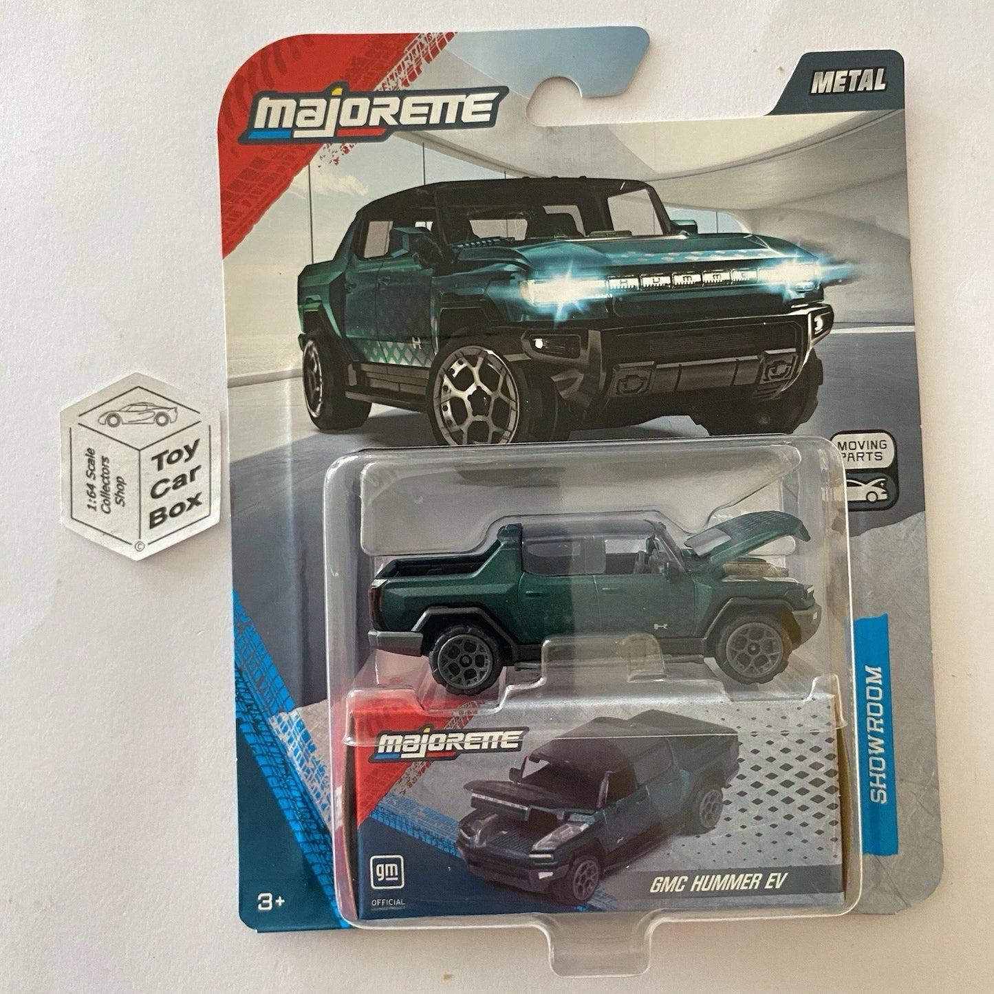MAJORETTE GMC Hummer EV (Metallic Green - Deluxe 1/64* - Collectors Box) G69