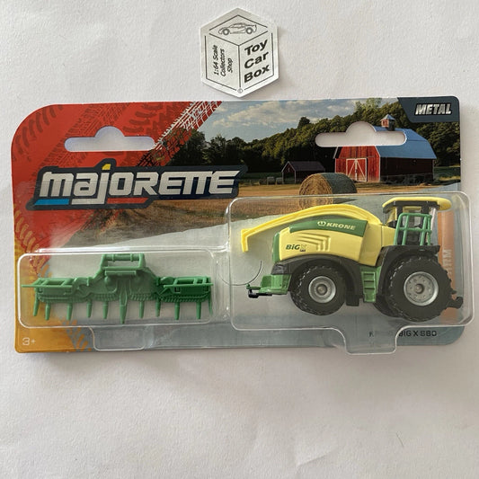 MAJORETTE Farm - Krone Big X 580 Harvester (Cream & Green) - H46