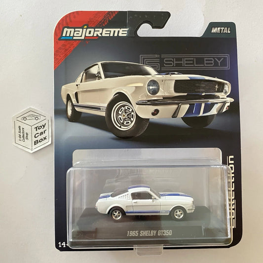 MAJORETTE - 1965 Shelby Mustang GT350 (Collection - True 1:64 - White) I89