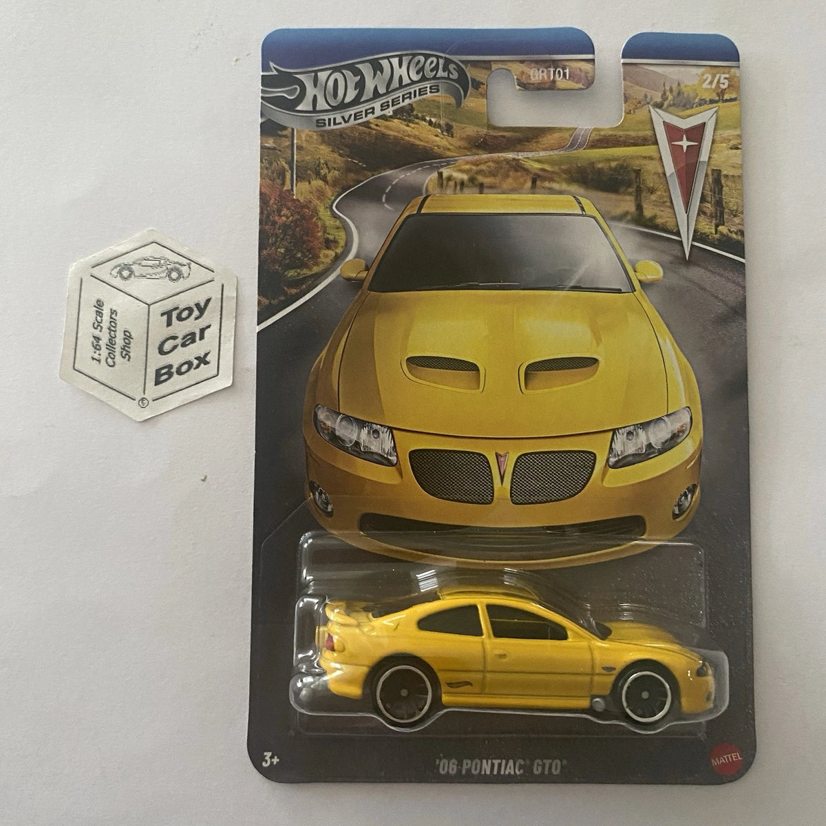 2025 HOT WHEELS Themed - ‘06 Pontiac GTO (Yellow #2 Silver Series GRT01) C60