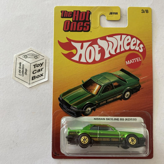 2025 HOT WHEELS The Hot Ones - Nissan Skyline RS (KDR30) (#3 Green) D80
