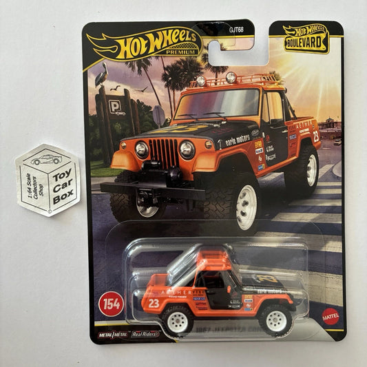 2026 HOT WHEELS Boulevard #154 - 1967 Jeepster Commando (Orange - Premium) G04