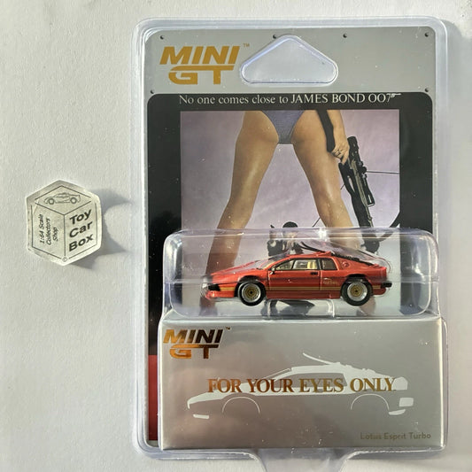 Mini GT - Lotus Esprit Turbo (James Bond 1:64 - For Your Eyes Only / English) Tg