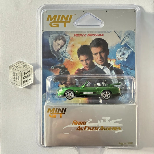 Mini GT - Jaguar XJR (Green - James Bond 1:64 - Die Another Day / German) Tg