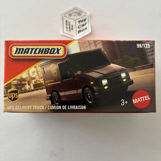 2026 MATCHBOX #98 - UPS Delivery Truck (Brown - Power Grab - Unopened) C50