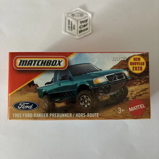 2026 MATCHBOX #101 - 1993 Ford Ranger Prerunner (Power Grab - Unopened) C50