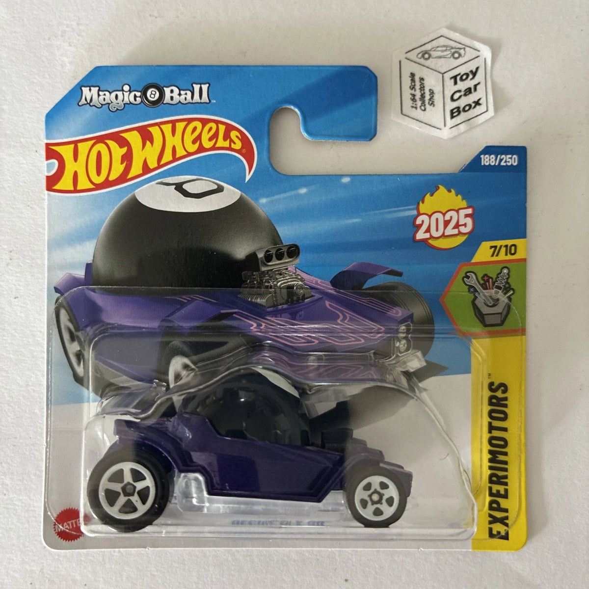 2025 HOT WHEELS #188 - Decidedly Go (Purple #7 Experimotors - Short Card) Z72