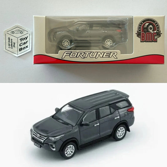 BM CREATIONS - Toyota Fortuner 2018 (1:64 Scale - Silver - RHD) Og
