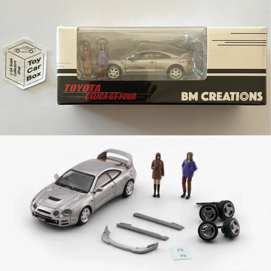 BM CREATIONS - 1999 Toyota Celica GT-Four ST205 (1:64 Scale - Silver - RHD) Og