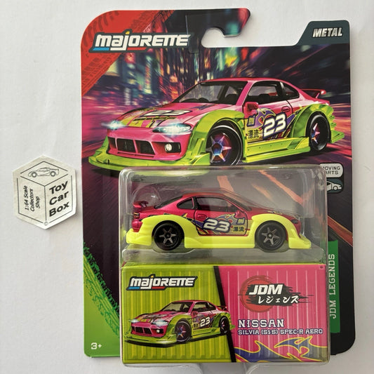MAJORETTE Nissan Silvia S15 Spec R Aero (Pink - JDM Deluxe & Tuning Parts) H07