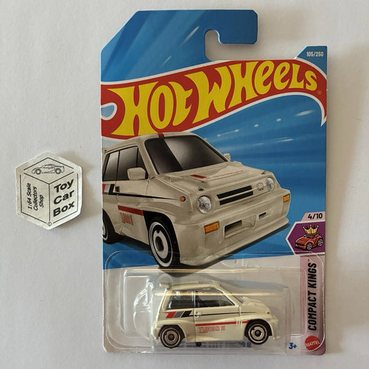 2026 HOT WHEELS #105 - ‘85 Honda City Turbo II (Off-white #4 Compact Kings) A80