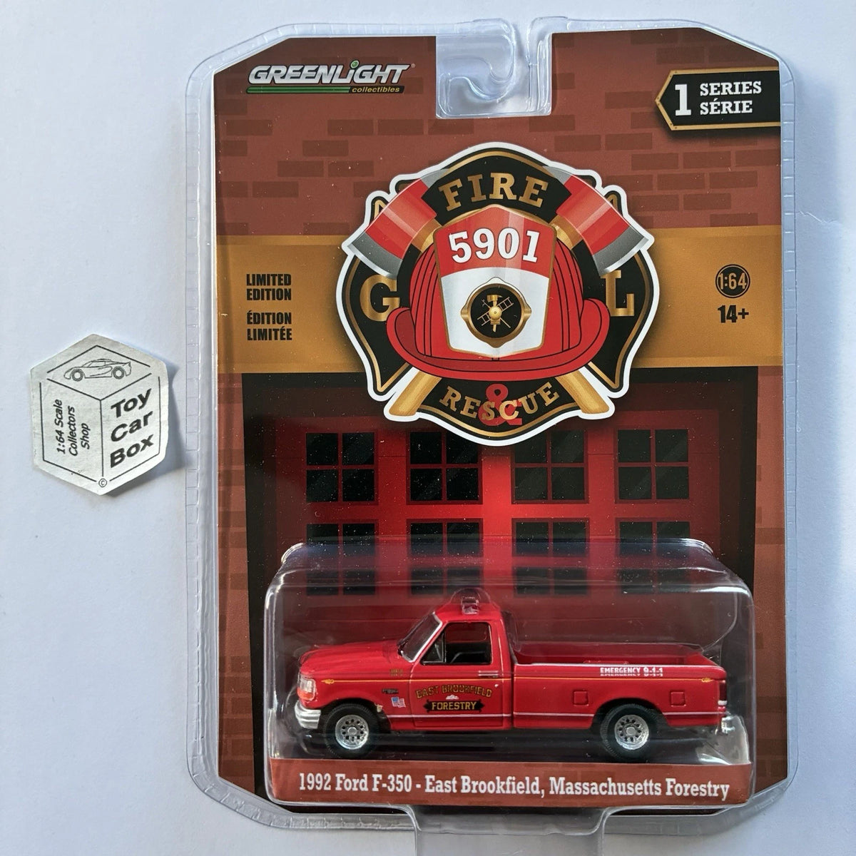 GREENLIGHT - 1992 Ford F-350 (Massachusetts Forestry - Fire & Rescue S1) J45g