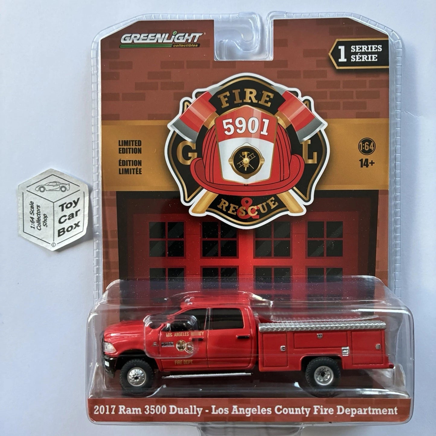 GREENLIGHT - 2017 RAM 3500 Dually (LA County - Fire & Rescue Series 1) J45g