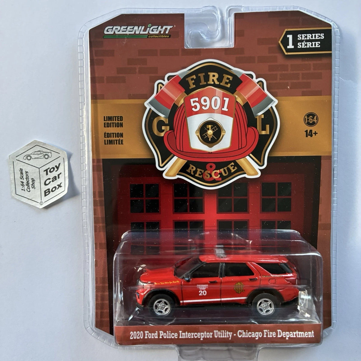 GREENLIGHT - 2020 Ford Interceptor Utility (Chicago Fire & Rescue Series 1) J45g
