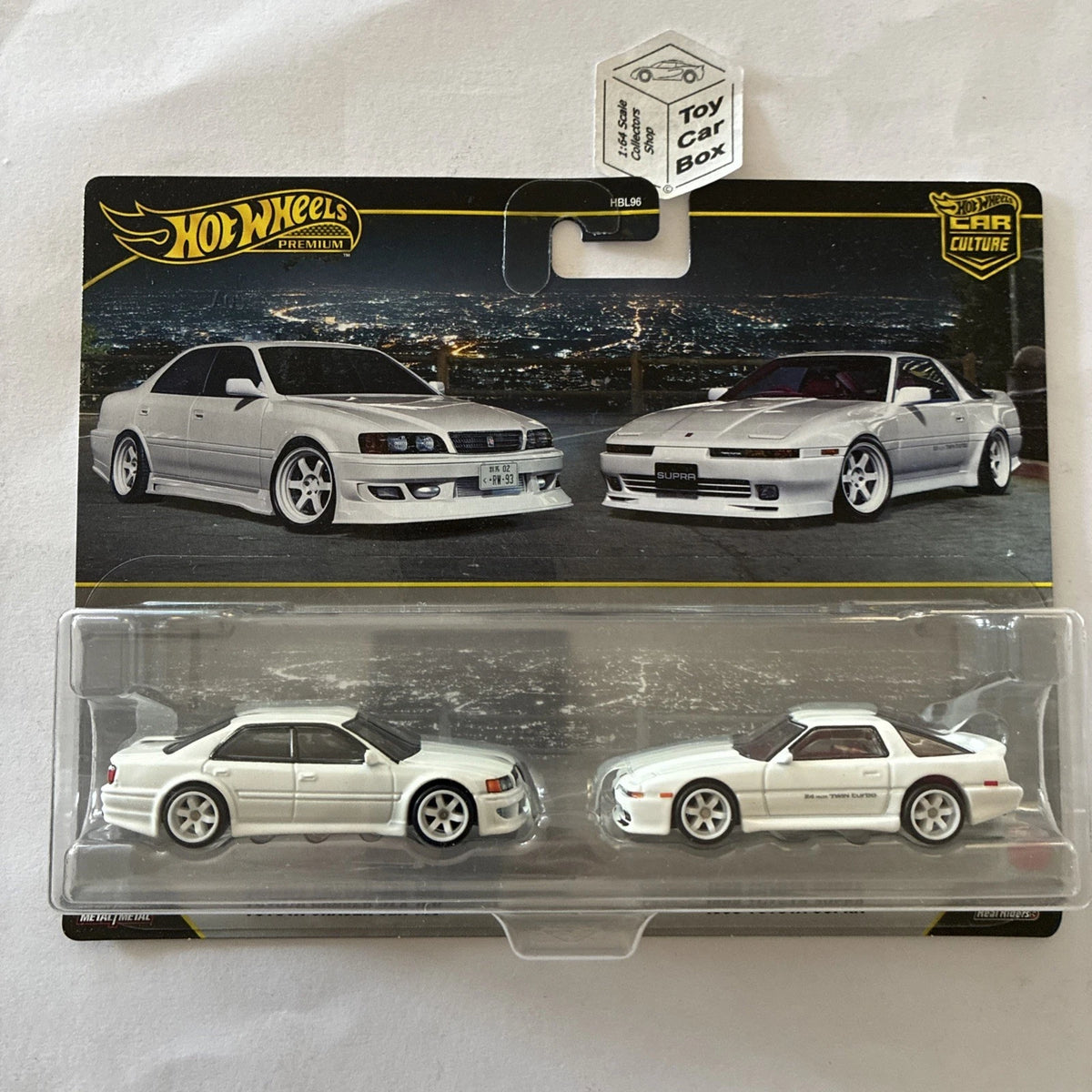 2026 HOT WHEELS Twin Set - Toyota Chaser JZX 100 & 1989 Toyota Supra - S00