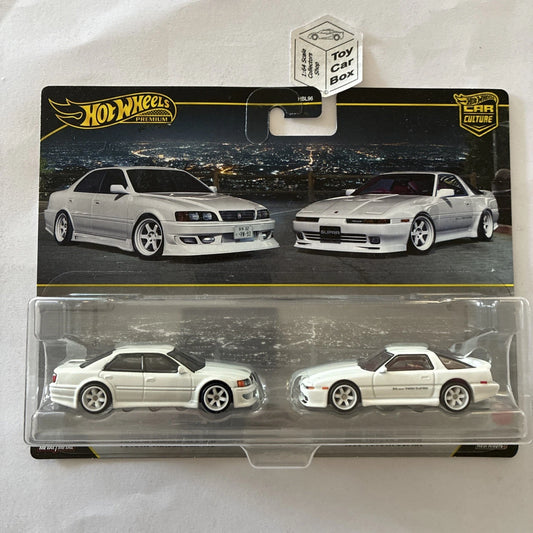2026 HOT WHEELS Twin Set - Toyota Chaser JZX 100 & 1989 Toyota Supra - S00