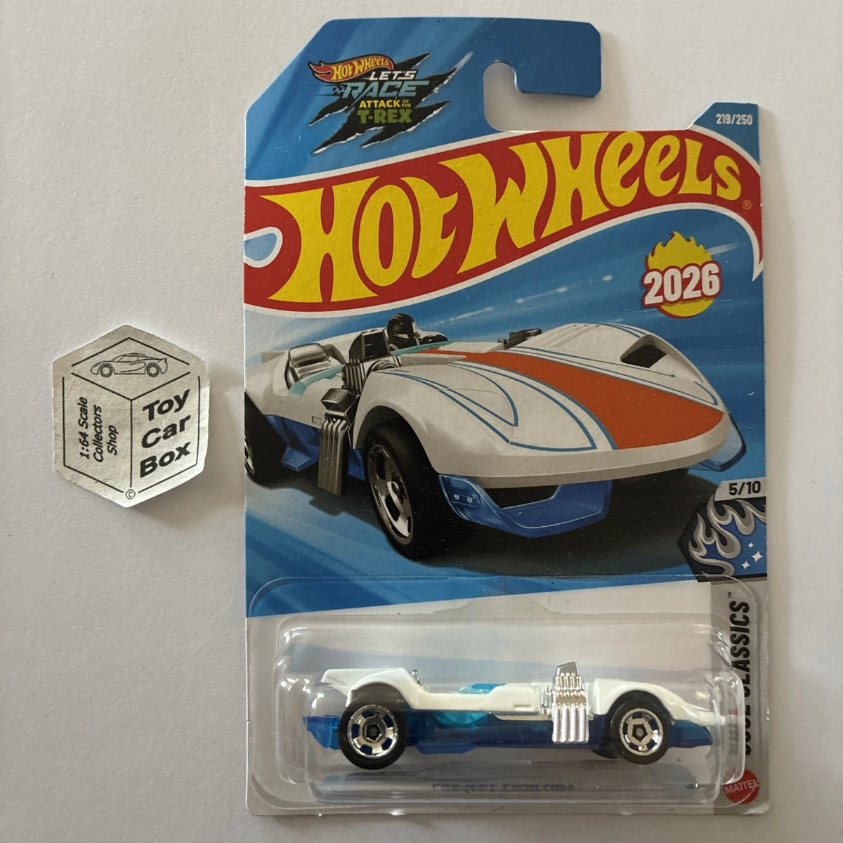 2026 HOT WHEELS #219 - Project Twin Mill (White #5 Cool Classics Long Card) A80