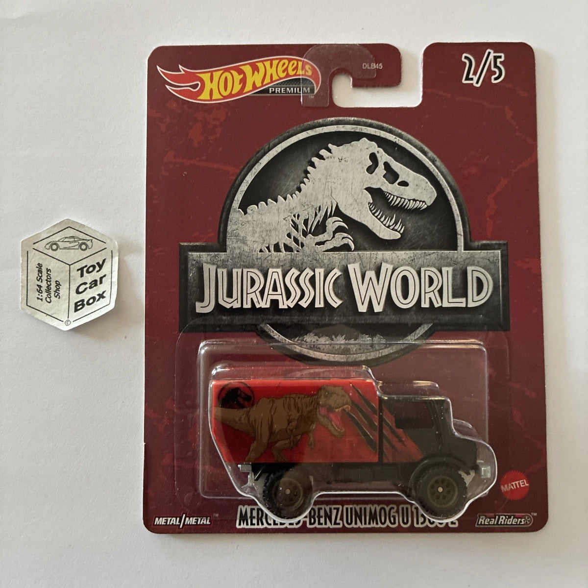 2023 HOT WHEELS Pop Culture - Mercedes-Benz Unimog U 1300L (Jurassic World) G71g