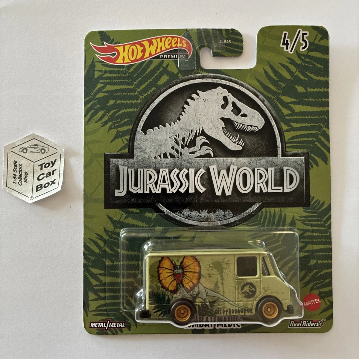 2023 HOT WHEELS Pop Culture - Combat Medic (Green - Jurassic World) G71g