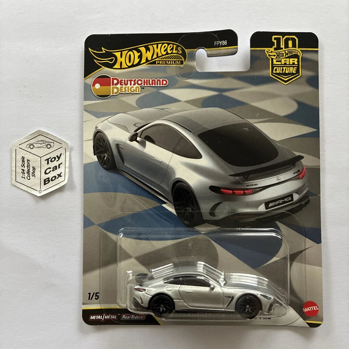 2026 HOT WHEELS Car Culture - 2025 Mercedes-AMG GT 63 Pro (Deutschland Design) D00g