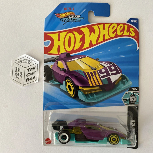 2025 HOT WHEELS #72 - Punk Rod (Purple #3 HW Modified- Long Card) A00
