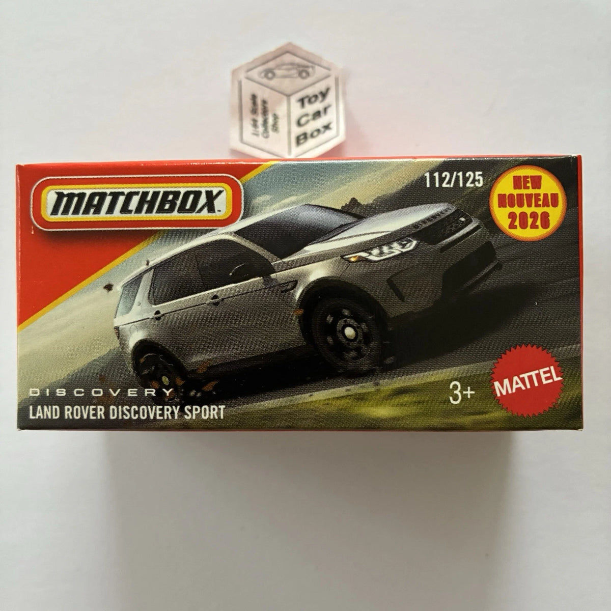 2026 MATCHBOX #112 - Land Rover Discovery Sport (Silver - Power Grab) C50