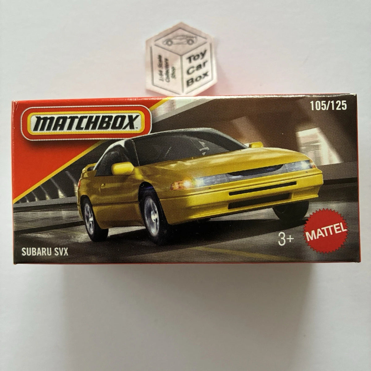 2026 MATCHBOX #105 - Subaru SVX (Yellow - Power Grab) C50