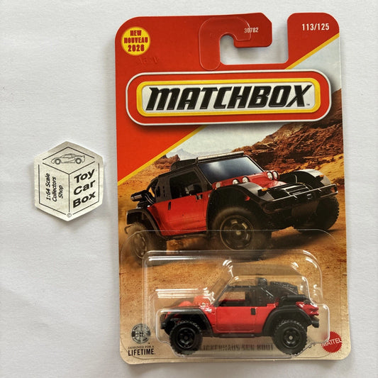 2026 MATCHBOX #113 - Glickenhaus SCG Boot (Red - Long Card - Unopened) C00