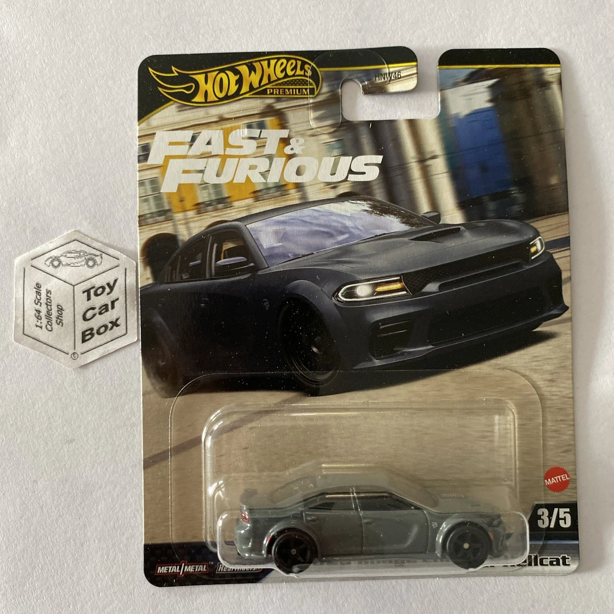 2025 HOT WHEELS Fast & Furious - 2020 Dodge Charger Hellcat (Grey - Premium) G04