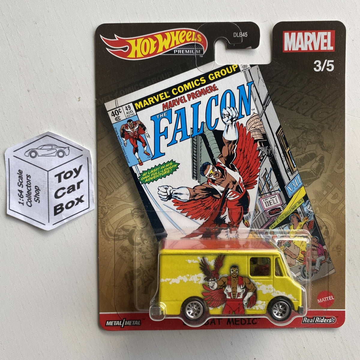 2021 HOT WHEELS Pop Culture - Combat Medic (Marvel - Falcon #3) New - H00