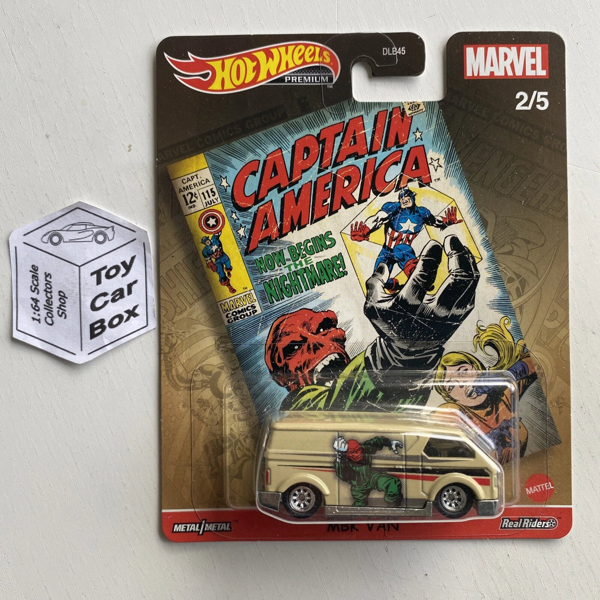 2021 HOT WHEELS Pop Culture - MBK Van (Marvel - Captain America #2) H00