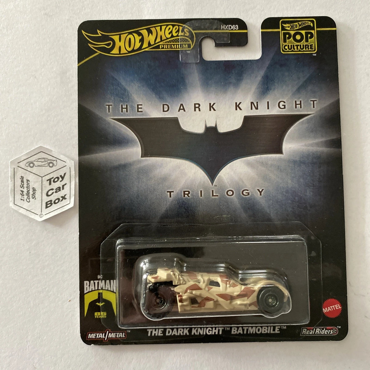 2025 HOT WHEELS Pop Culture - The Dark Knight (Sahara Batmobile - Premium) G04