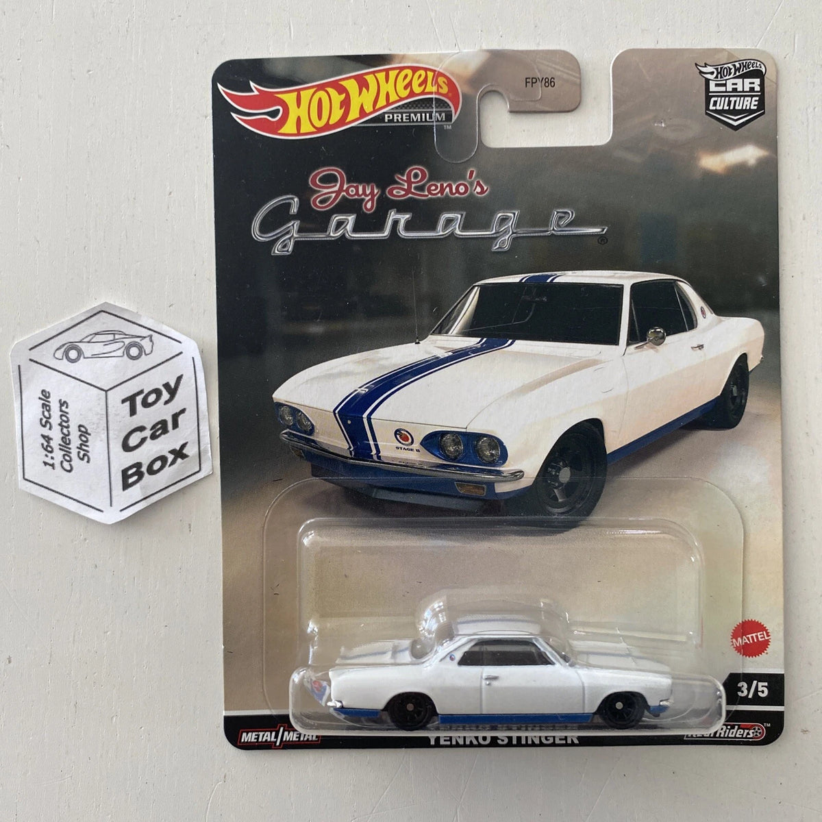 2022 HOT WHEELS Car Culture- ‘66 Chevrolet Corvair Stinger (#3 Jay Leno) H00