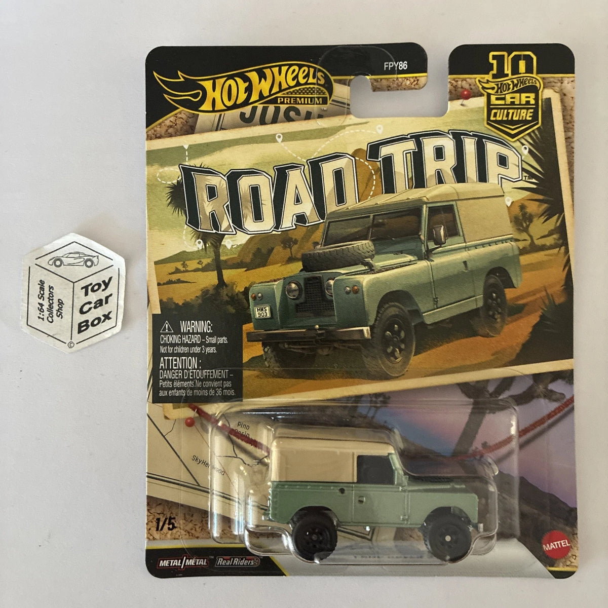 2026 HOT WHEELS Car Culture - Land Rover S2 (Green #1 Road Trip) F40