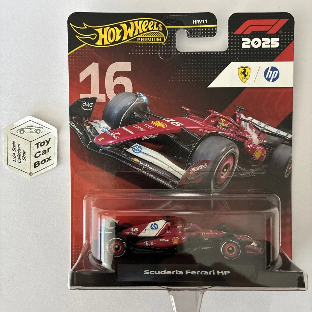 2026 HOT WHEELS ‘25 Formula 1 #16 - Scuderia Ferrari HP (Leclerc) H64