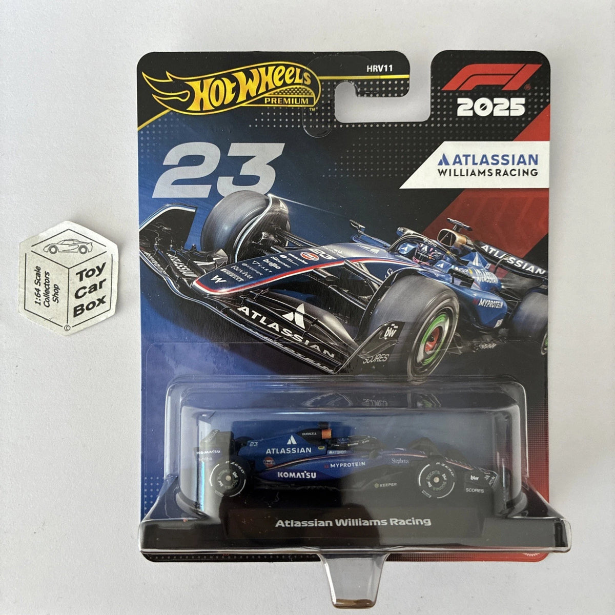 2026 HOT WHEELS ‘25 Formula 1 #23 - Atlassian Williams Racing (Albon) H64