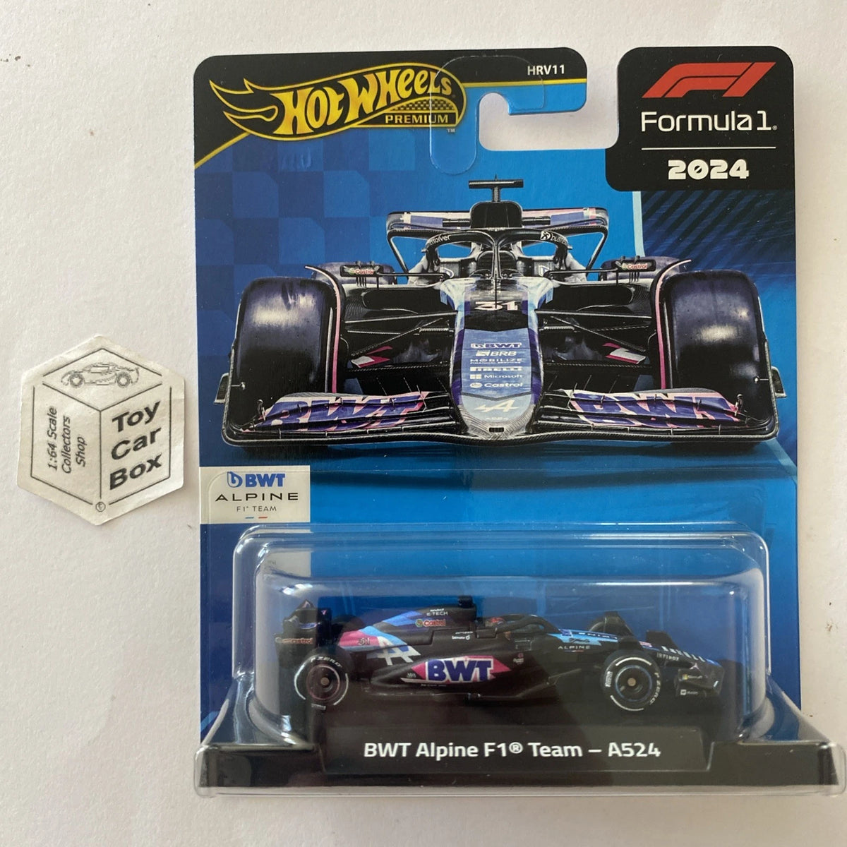 2025 HOT WHEELS ‘24 Formula 1 #31 - BWT Alpine F1 Team A524 (Esteban Ocon) H64