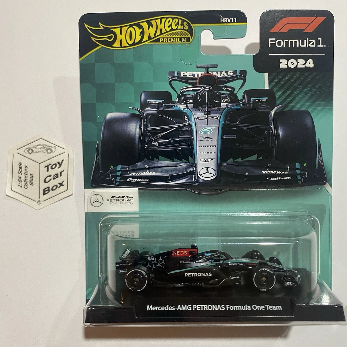 2025 HOT WHEELS Formula 1 #63 - Mercedes-AMG Petronas (G. Russell - Premium) L00