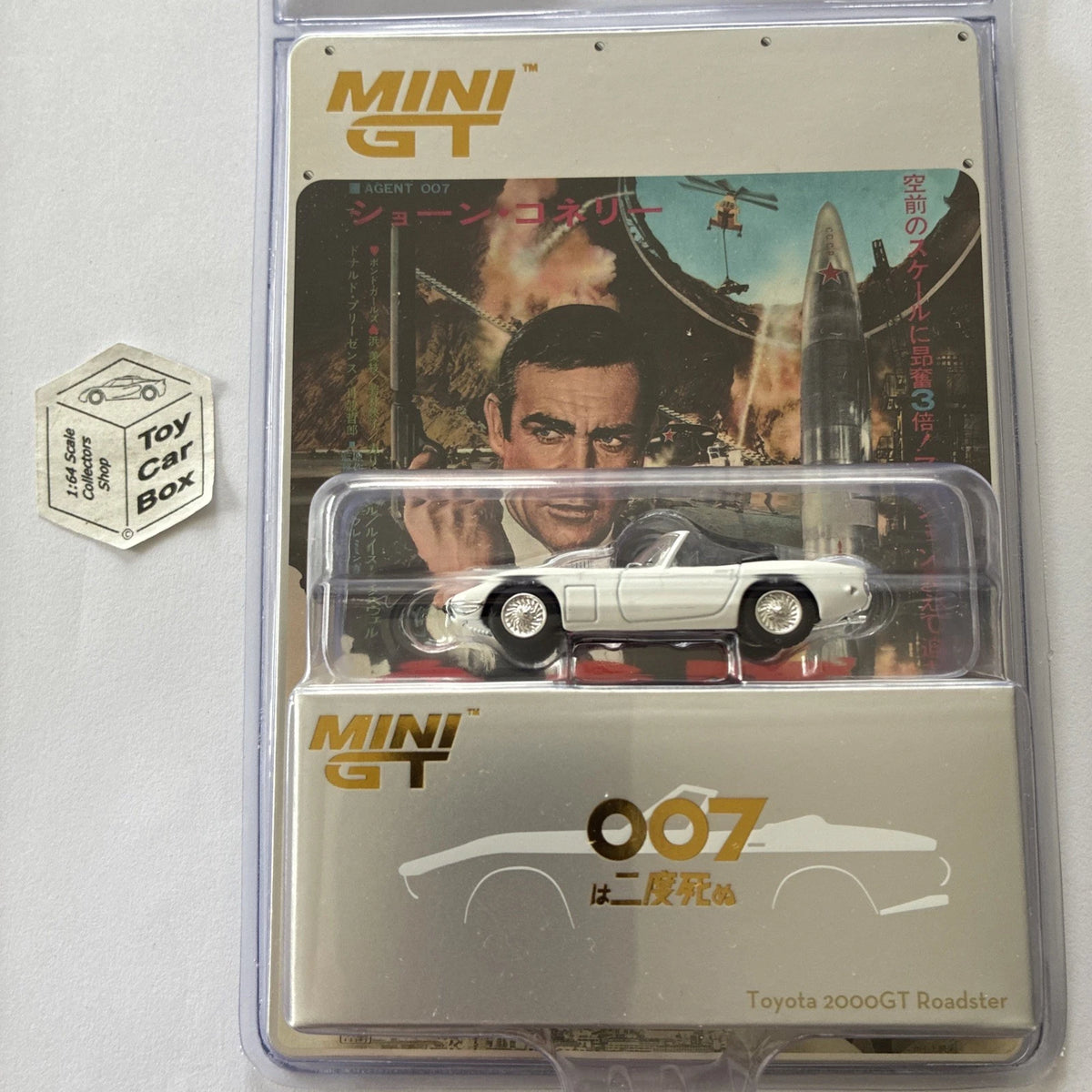 MINI GT - Toyota 2000GT (James Bond 007 - You Only Live Twice #915-J Japanese) R00g