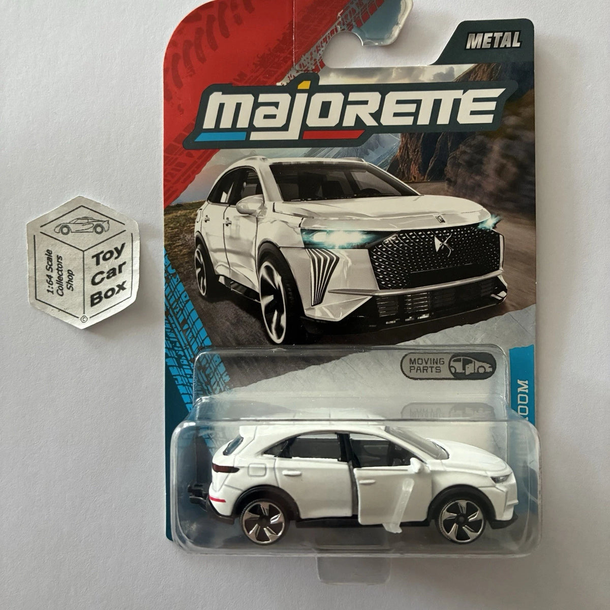 MAJORETTE DS Automobiles DS7 E-Tense (White - Showroom - Opening Doors) E38