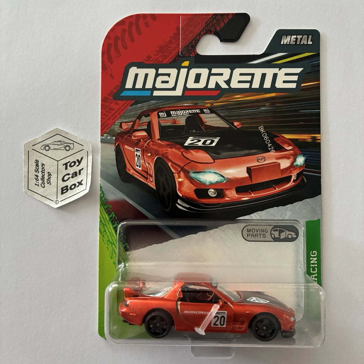 MAJORETTE Mazda RX-7 FD3S (Orange - Racing Premium Car - Opening Doors) E38