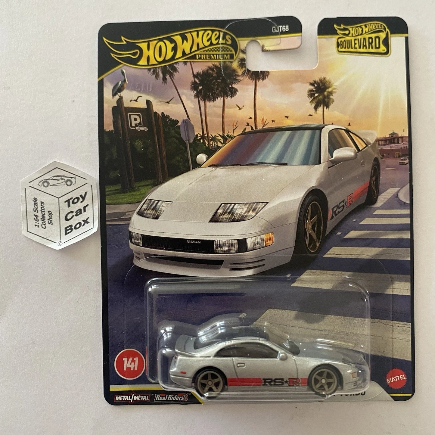 2026 HOT WHEELS Boulevard #141 - Nissan 300ZX Twin Turbo (Silver - Premium) G20