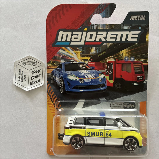 MAJORETTE Volkswagen VW ID Buzz (SMUR - 1:64* French SOS - Opening Door) E76