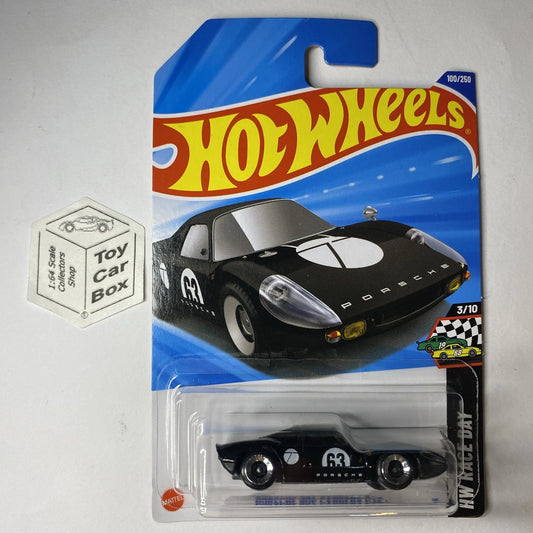 2025 HOT WHEELS #100 - Porsche 904 Carrera GTS (Black #3 - Long Card) A80