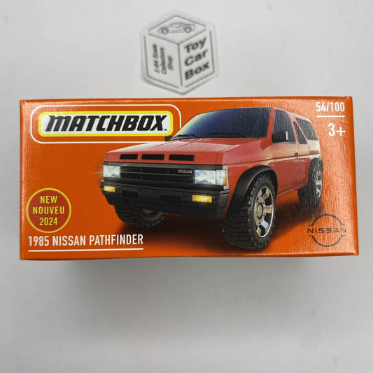 2024 MATCHBOX #54 - 1985 Nissan Pathfinder (Red - Power Grab - New Model) B80